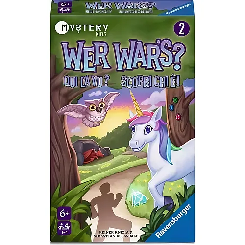 Ravensburger Spiele Wer war's Mystery Kids 2: Im Zauberwald