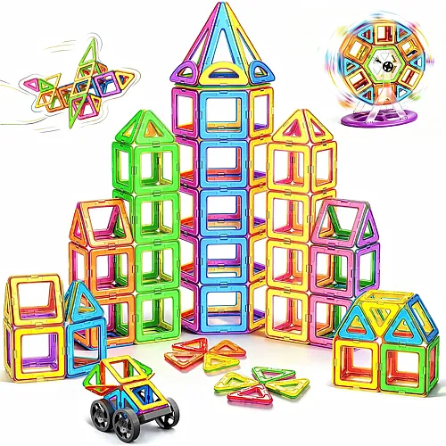 Cooljoya Magnetische Bausteine - 120 Teile