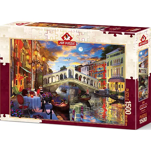 Art Puzzle Rialtobr�cke, Venedig - 1500 Teile