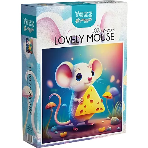 Yazz Puzzle Lovely Mouse (1023Teile)