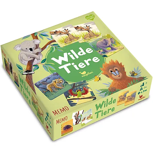 HUCH Wilde Tiere Memo