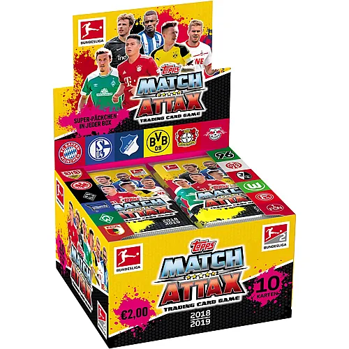 36er Display European Soccer Club Sammelkarten 2018/19