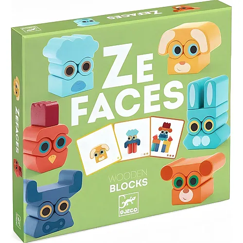 Djeco Spiele Ze Faces