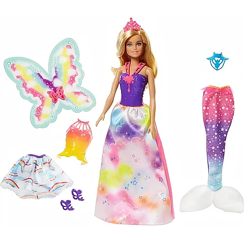 3-in-1 Fantasie Puppe