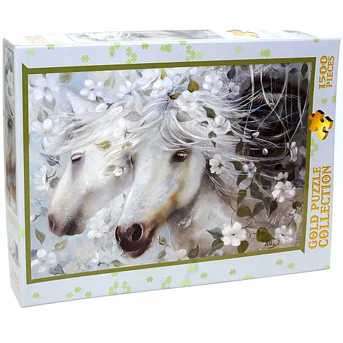 Gold Puzzle Fr�hling - 1500 Teile