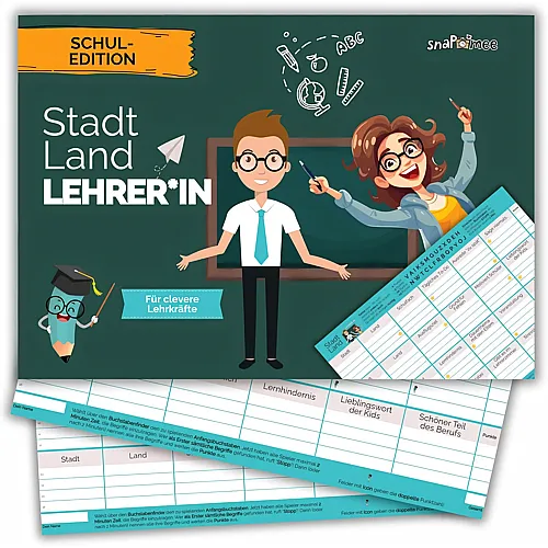 Stadt Land Fluss Lehrerin by snaPmee