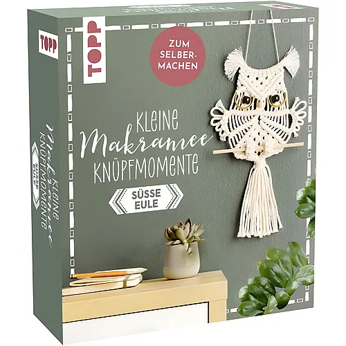 Frechverlag Topp Bastelset Makramee Eule