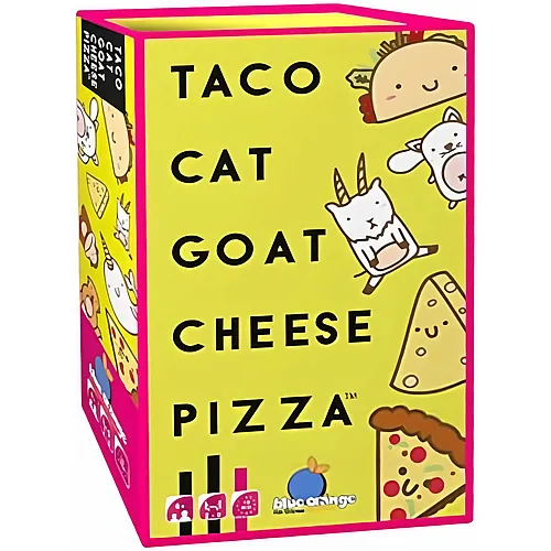 Blue Orange Taco Cat Ziegenk�se Pizza Kartenspiel