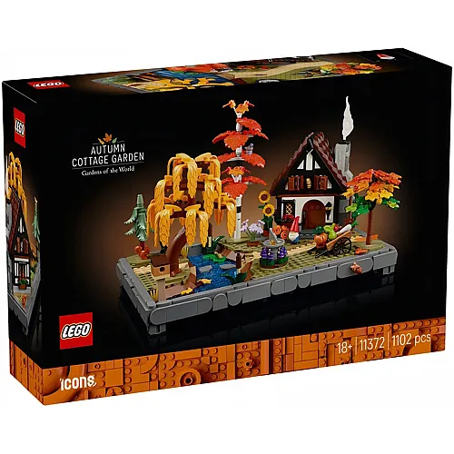 LEGO Icons Herbstlicher Landhausgarten 11372