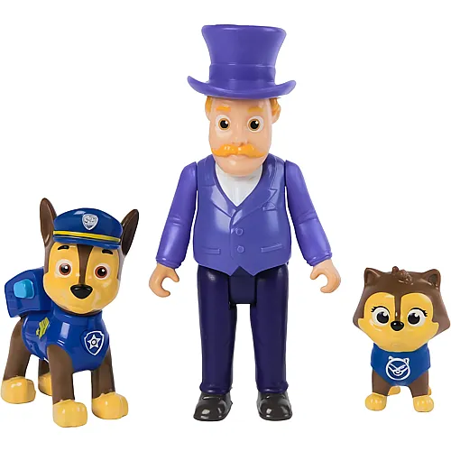 Figuren-Set mit 1 Chase, 1 Chaos-Ktzchen und Brgermeister Besserwisser