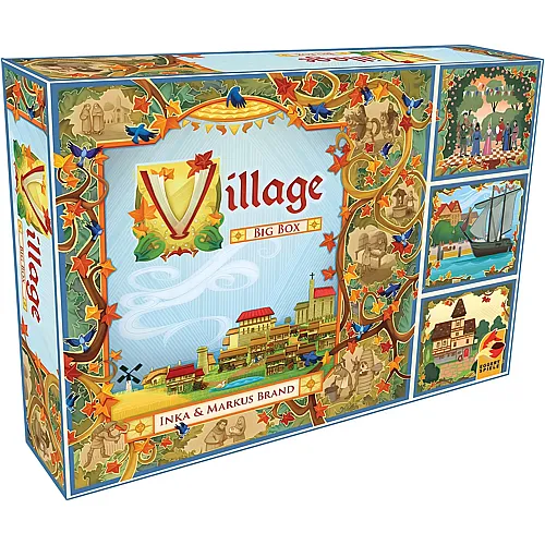 Village Big Box Grundspiel inkl. Erweiterungen - Deutsch