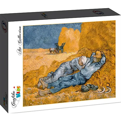 Grafika Puzzle Art Collection Vincent Van Gogh Grafika Kids La Sieste (d'apr�s Millet), 1890 - 12 Teile