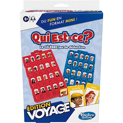 Hasbro Gaming Qui est-ce ? �dition Voyage (FR)