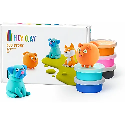 Hey Clay Hundegeschichte: Spitz, Shiba Inu, Mops