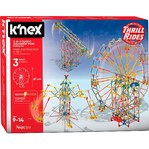 K'Nex 3in1 Vergn�gungspark - 744 Teile
