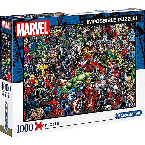 Clementoni Puzzle High Quality Collection Avengers Marvel Impossible (1000Teile)