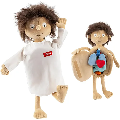 Sigikid Lernpuppe Erwin der kleine Patient (44cm)