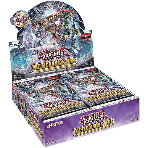 Yu-Gi-Oh Tactical Masters Booster Display