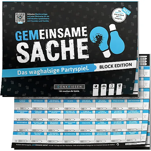 Gemeinsame Sache - Das waghalsige Partyspiel - Deutsch