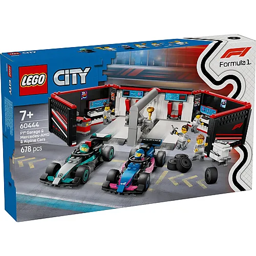 F1 Garage & Mercedes-AMG & Alpine Cars 60444