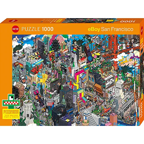 Heye San Francisco Quest Standard - 1000 Teile