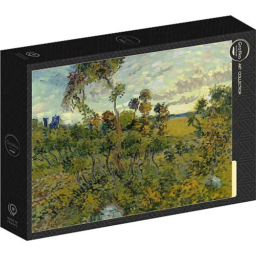 Grafika Puzzle Art Collection Vincent Van Gogh Van Gogh Vincent - Coucher de Soleil � Montmajour, 1888 - 1000 Teile