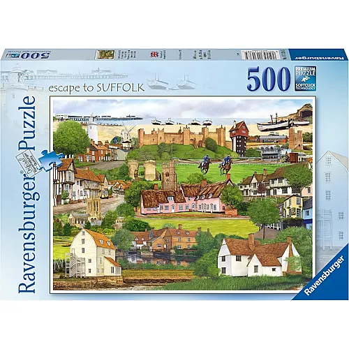 Ravensburger Escape to Suffolk Puzzle f�r Erwachsene und Kinder ab 10 Jahren, England, UK