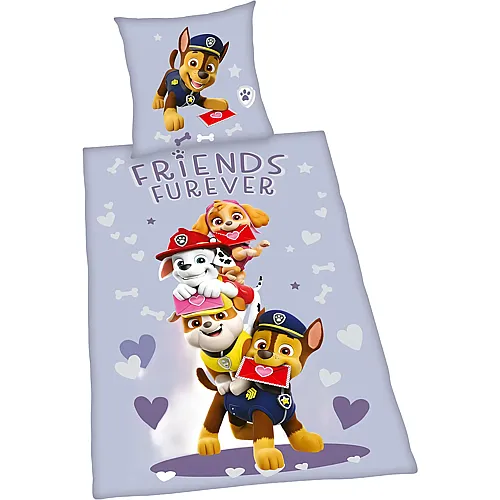 Herding Paw Patrol Bettw�sche Friends Furever - 135 x 200 cm