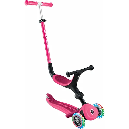 Globber Go Up Pink mit Licht
