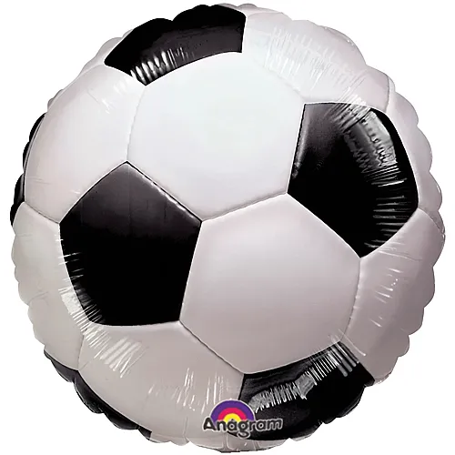 Amscan Folienballon rund Fussball (45cm)