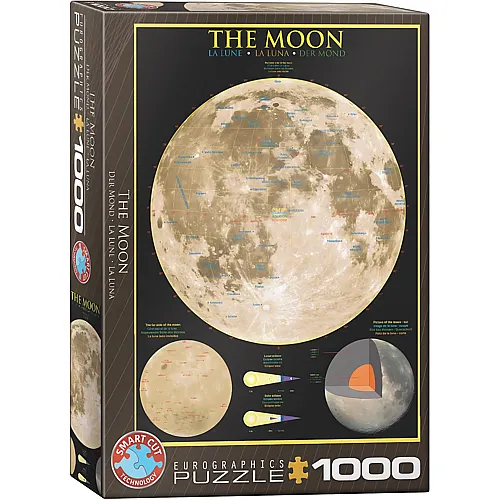 Der Mond 1000Teile