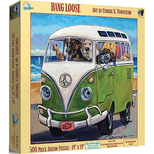SunsOut Puzzle Connie R. Townsend Hang Loose (500Teile)
