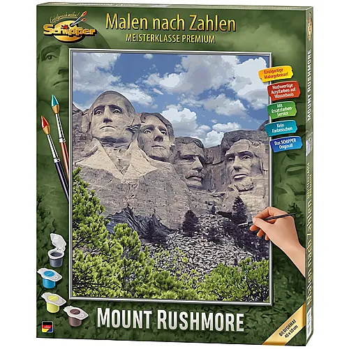 Schipper Malen nach Zahlen Mount Rushmore