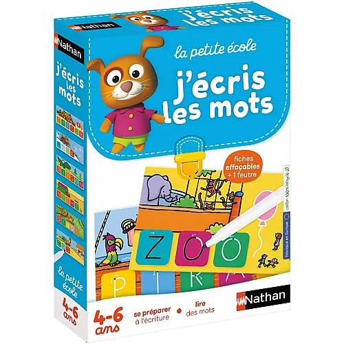 Nathan LA Petite Ecole J'ecris Les Mots