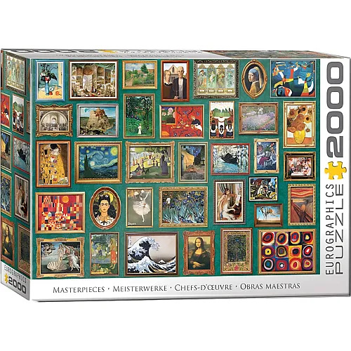 Eurographics Puzzle Masterpieces - 2000 Teile