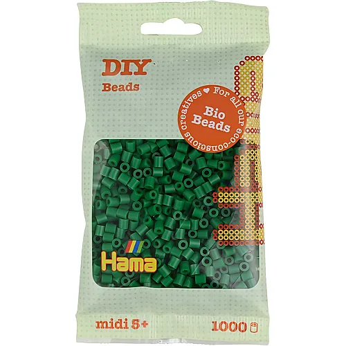 Hama Midi DIY B�gelperlen Gr�n - 1000 Teile