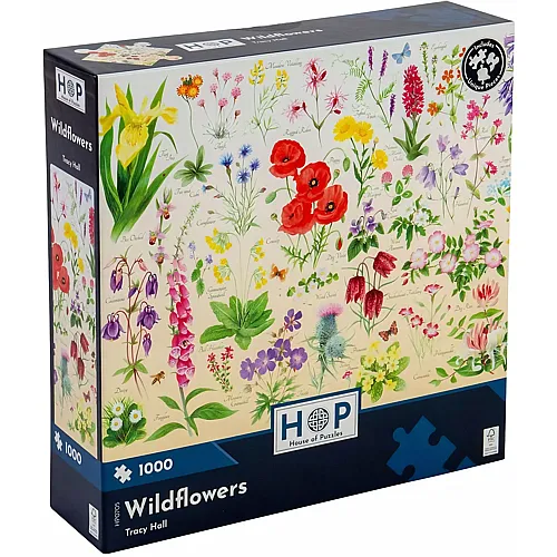 HOP - House of Puzzles Wildblumen (1000Teile)