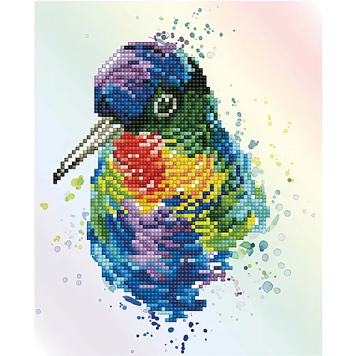 Diamond Dotz Regenbogen Vogel