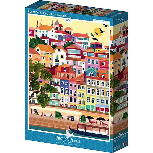 Pieces & Peace Puzzle Porto - Portugal - 1500 Teile