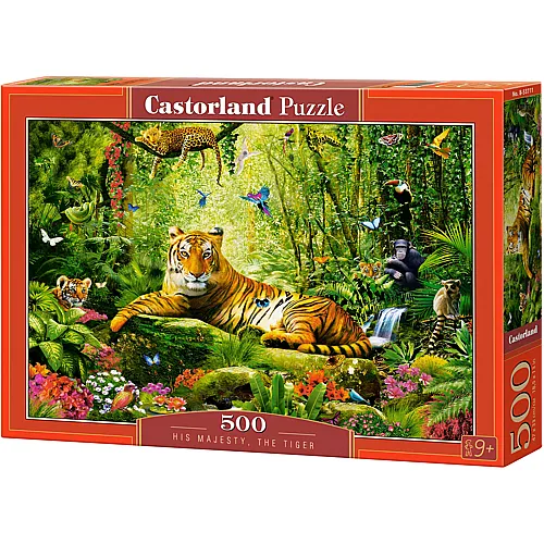 Castorland Seine Majestt der Tiger (500Teile)