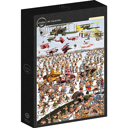 Grafika Puzzle Art Collection Fran�ois Ruyer: Waffenstillstand von Compi�gne, 1918 - 2000 Teile
