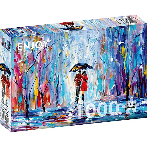 Enjoy Puzzle Rainy Love - 1000 Teile