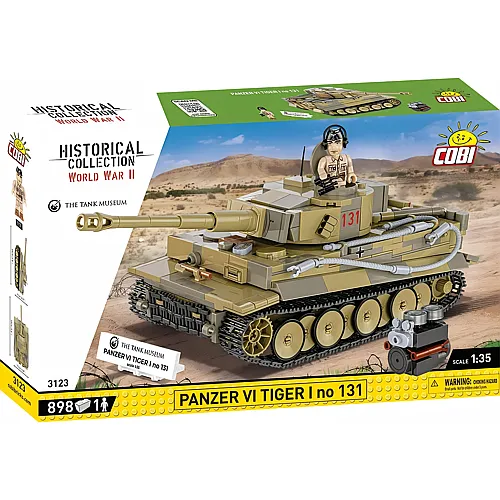 COBI Historical Collection Panzer VI Tiger I no 131 3123