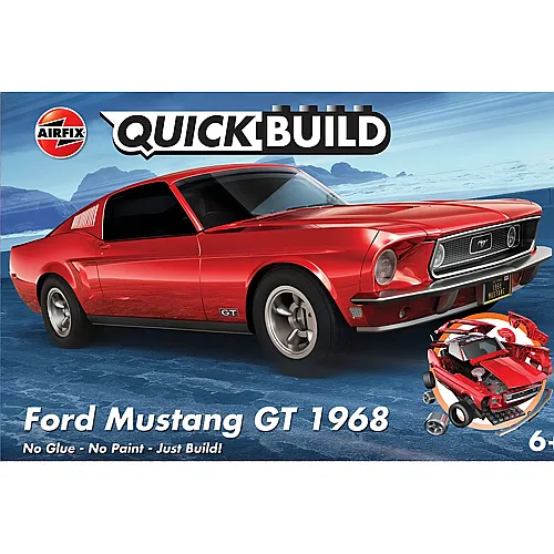 Airfix Ford Mustang GT 1968 (45Teile)