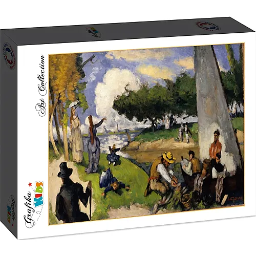 Grafika Puzzle Art Collection Paul C�zanne Grafika Kids The Fishermen (Fantastic Scene), 1875 - 12 Teile