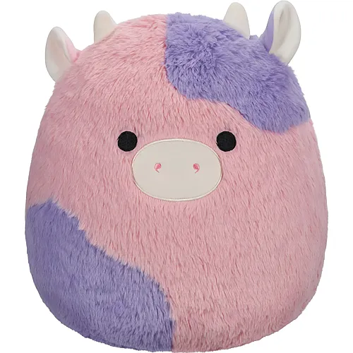 Squishmallows Pl�sch Kuh Patty 30cm rosa und lila