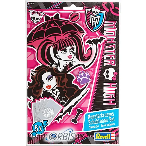 Revell Schablonen-Set Monster High II