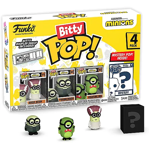Frankenbob, Bride Kevin, Creature Mel und Mystery 4Teile
