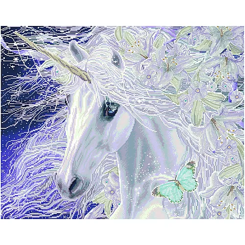 Einhorn Lilien