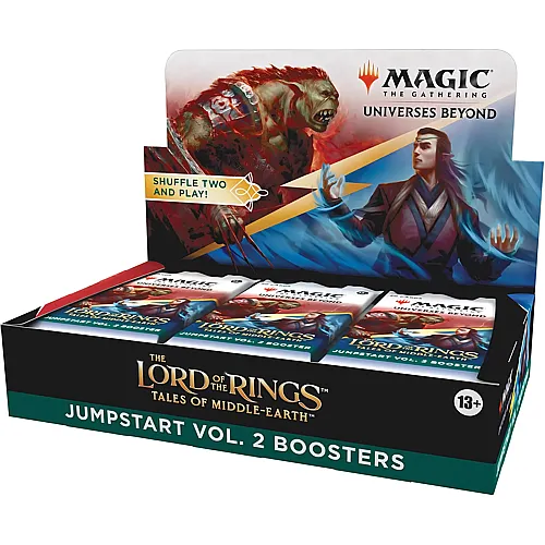 Magic The Gathering The Lord of the Rings Jumpstart Vol. 2 Boosters - Englisch